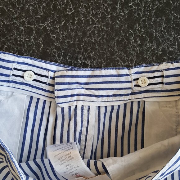 Jacadi ! 100% Cotton blue stripe blazer and shorts boy (10 YRS) - Picture 12 of 16